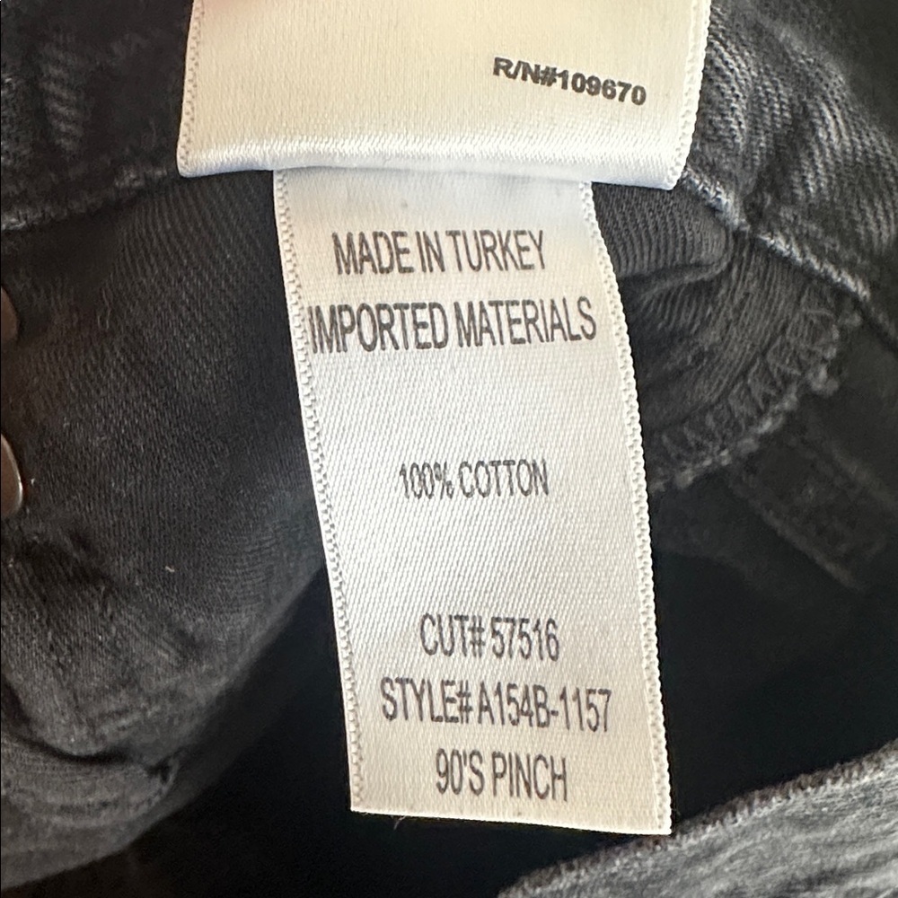 Agolde 90's Pinch Waist Jeans - Size 24 - Picture 8 of 8